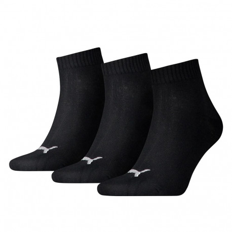 Puma sokid 906978 32/2710800012 unisex quarter 3 paari, must