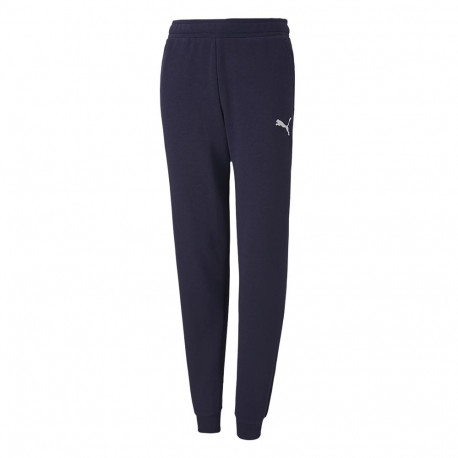 Spodnie dla dzieci Puma spodnie teamGOAL 23 Casuals Pants Jr granatowe 656713 06