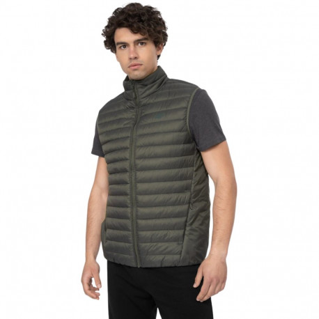 4F meeste vest H4Z22 KUMP001 43S, khaki
