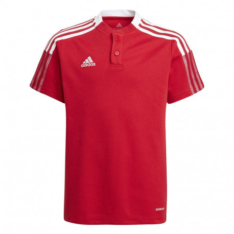 adidas laste polo-särk Tiro 21 GM7346, punane