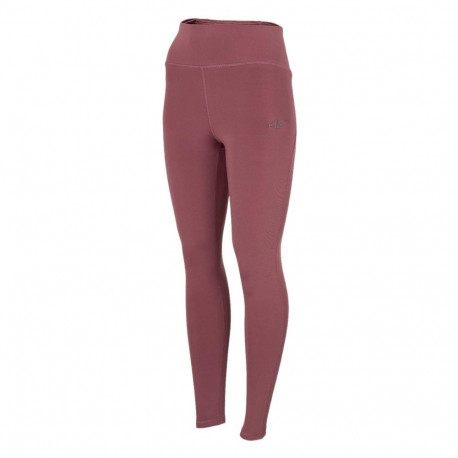 Legginsy funkcyjne damskie 4F burgund H4Z22 SPDF011 60S
