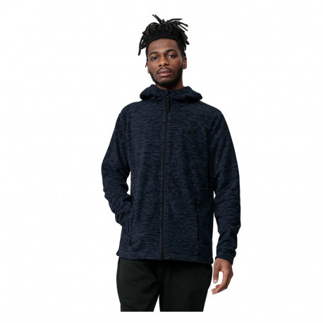 Bluza męska polarowa 4F ciemny granat melanż H4Z22 PLM351 30M