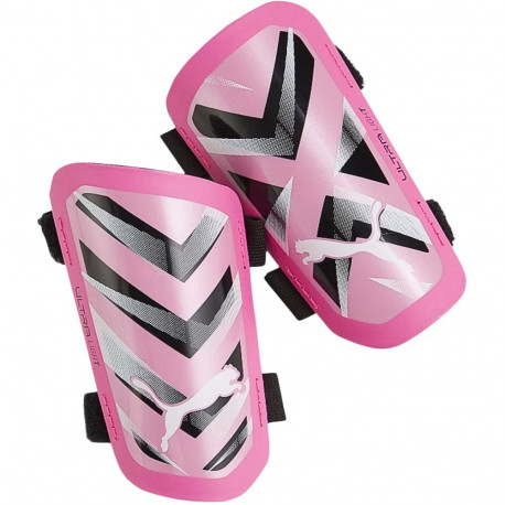 Puma jalgpalli säärekaitsmed Ultra Light Strap 30875 08, roosa-valge