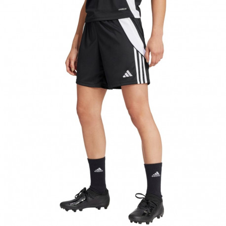 adidas naiste lühikesed treeningpüksid Tiro 24 Training IJ7665, must-valge