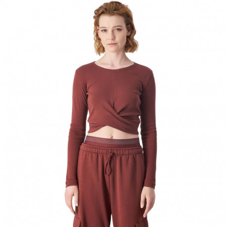Champion naiste lühike särk Crewneck 117435 MS524, pruun
