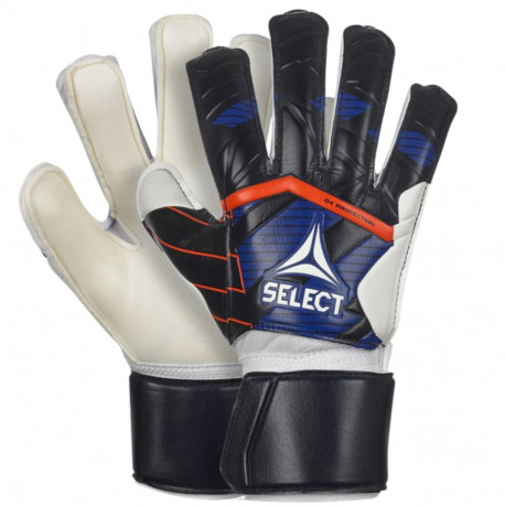 Select väravavahikindad 04 Protection Flat Cut v24 18448, must-tumesinine