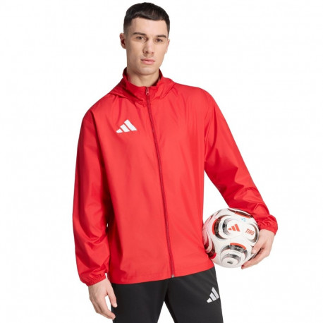 Kurtka męska adidas Entrada 26 Multi czerwona KQ9072