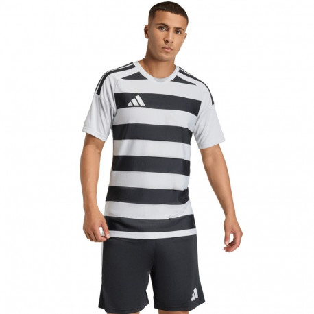 adidas meeste särk Hooped 26 Jersey KF3396, hall-must
