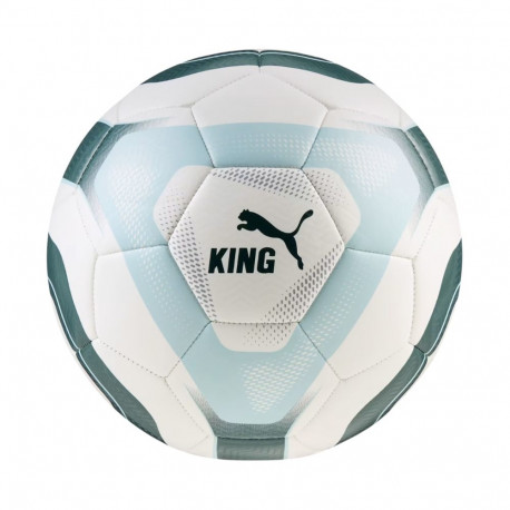 Piłka nożna Puma MCFC King biało-zielono-niebieska 85013 01