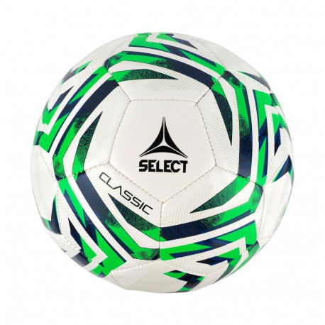 Select jalgpall Classic v25 18862, valge-roheline