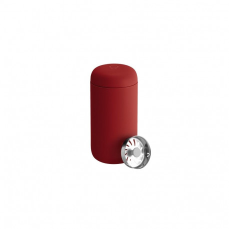 Thermal Mug - Fellow Carter Move Mug 355 ml Leakproof, Keeps Hot 12H, Cold 24H Dark Red
