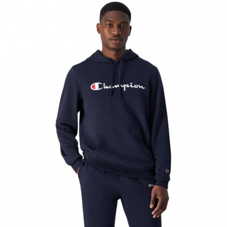 Bluza męska Champion Hooded Sweatshirt granatowa 220726 BS501