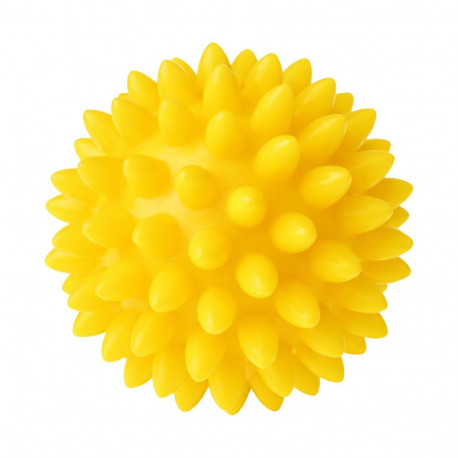 Tullo massaaži- ja rehabilitatsioonipall Fizjo Spiky REF855 5,4cm, kollane