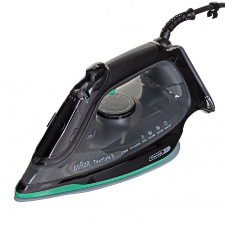 Braun triikraud TexStyle 5 SI 5277 GR keraamilise taldiga 2700W, roheline