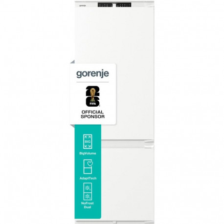 Gorenje kombineeritud külmik-külmuti NRKI619D61WFE BK070