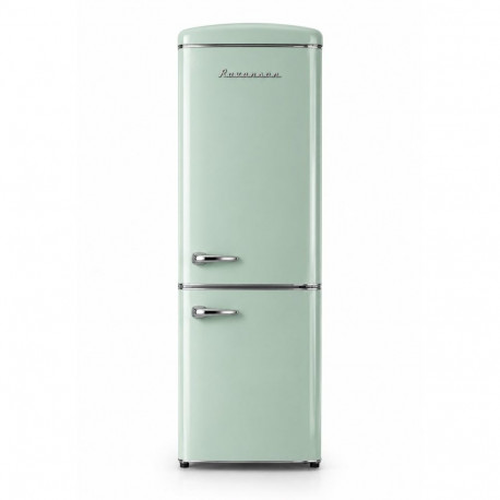Ravanson retro külmkapp LKK-315RM 597mm x 707mm x 1943mm 315l täielik jäävaba süsteem energiaklass E