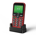 Doro telefon Leva E10 eakatele 6.1cm (2.4") 118.9g, punane