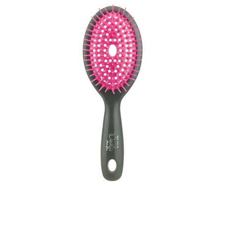 BETER DESLÍA HAIR FLOW cepillo ovalado pequeño #fucsia 1 u