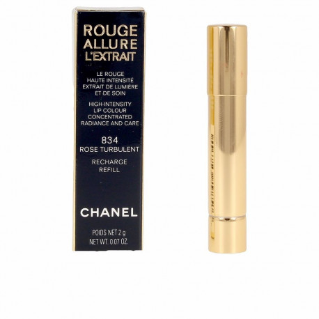 CHANEL huulepulk ROUGE ALLURE L'EXTRAIT #834 täidis 2g, turbulentne roosa