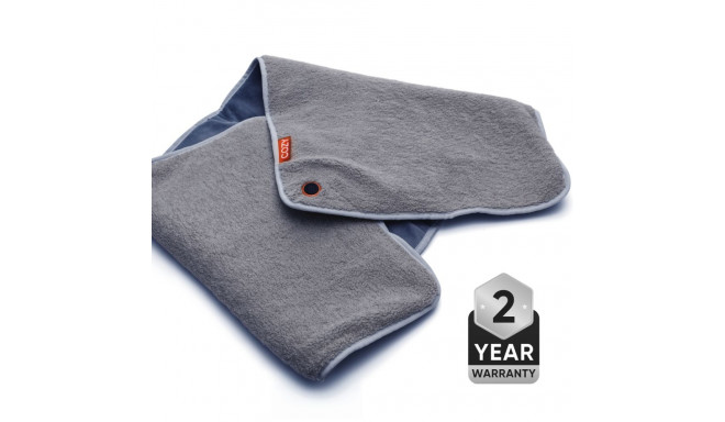 Bodi-Tek COZY Heated Throw, Grey