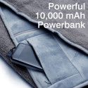 Bodi-Tek COZY Heated Throw, Grey