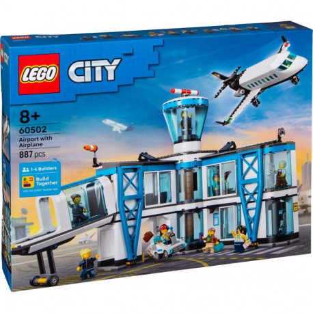 LEGO My City 60502 Lentokenttä ja lentokone