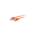 C2G 0.3m Cat6a Snagless Unshielded (UTP) Slim Ethernet Patch Cable - Orange