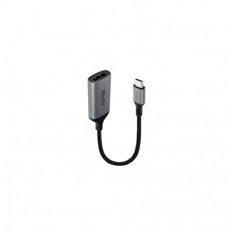 Lindy 43428 video cable adapter 0.15 m USB Type-C HDMI Grey