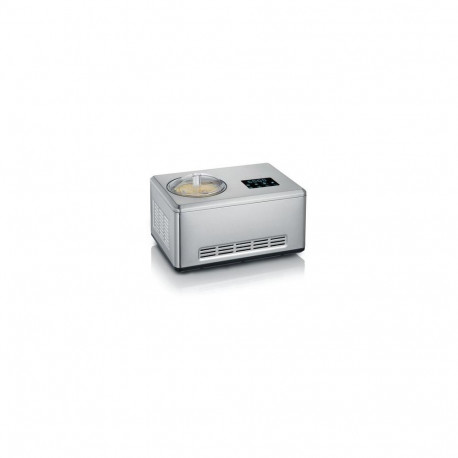 Severin EZ 7406 ice cream maker Compressor ice cream maker 2 L 180 W Stainless steel