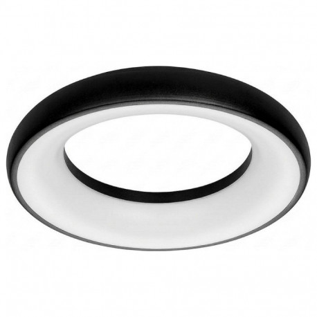 Synergy 21 LED ümmargune valgusti Donut nw must 25w