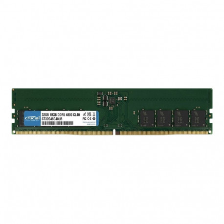 32GB 4800MHz UDIMM 1Rx8 non-ECC 1.1V