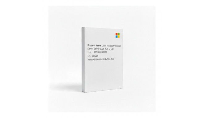 "Cloud Microsoft Windows Server 2025 RDS U-Cal 1J1J - Per Subscription"