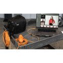 "Tools USB-C zu C-Kabel- system 9,40m right orange"