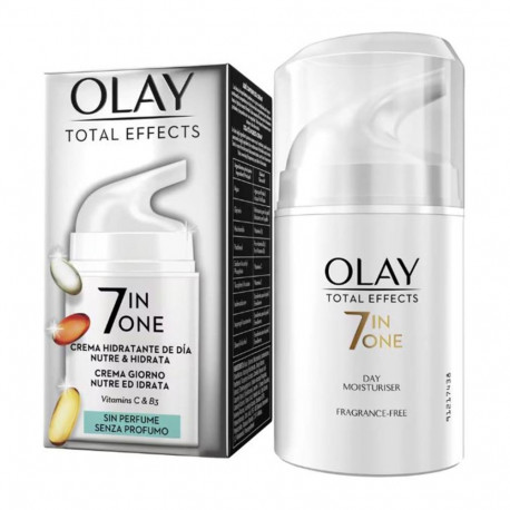 OLAY niisutav päevakreem TOTAL EFFECTS 7INONE lõhnatu 50ml