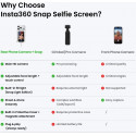 Insta360 Snap Selfie Screen with Light