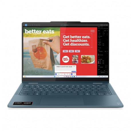 Lenovo Yoga 7 2-in-1 14AKP10 14 WUXGA Touch AMD AI R7 350/16GB/512GB/AMD Radeon 860M Graphics/WIN11 