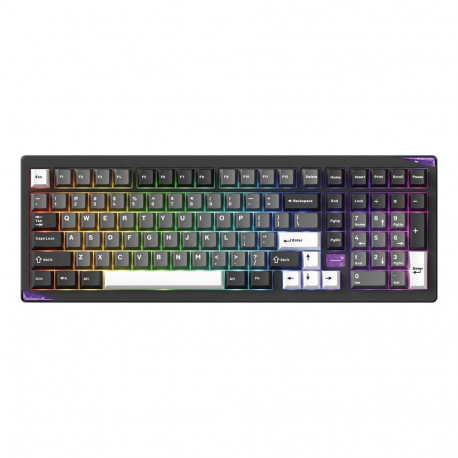 KEYBOARD WRL GEM 02 VIA/BLACK/SIL. 6978414650828 AKKO