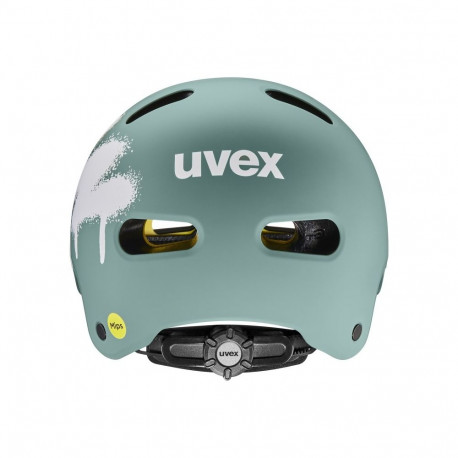 Kids' Cycling Helmet - UVEX Kid 4 Style MIPS, Lightweight Hard Shell, 10 Vents, Green