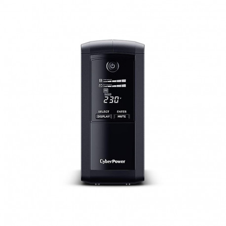 UPS - CyberPower VP1000ELCD 1000VA, LCD Display, Surge Protection