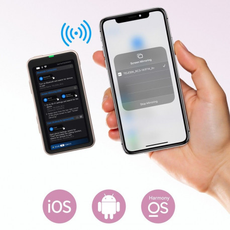 Mobile Phone Accessory - TELESIN P5-RMT-07 Wireless Monitor, 1800mAh, Magnetic Mount