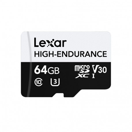 Lexar High-Endurance microSDHC/microSDXC 64GB memory card