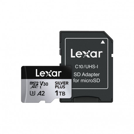 Karta pamięci Lexar High-Performance Silver Plus microSDXC 1TB + adapter
