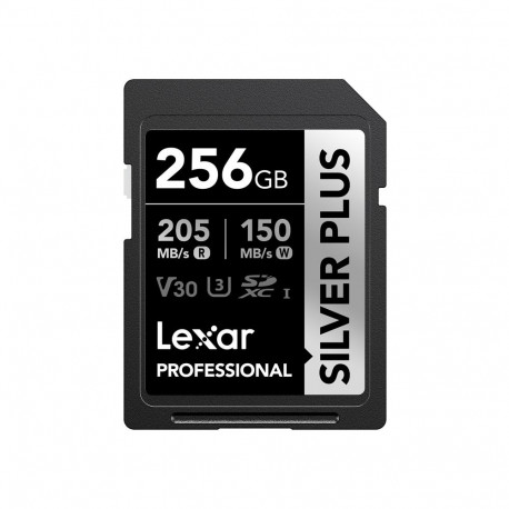 Lexar Professional SILVER PLUS SDXC 256GB memory card