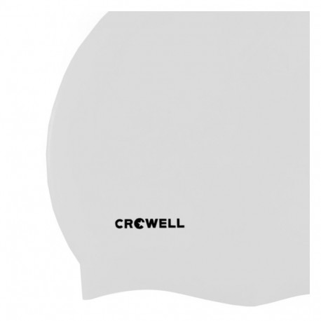 Czepek pływacki silikonowy Crowell Mono Breeze kol.10 biały