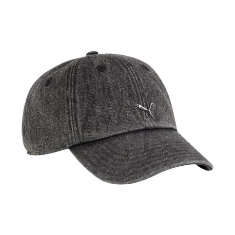 Czapka z daszkiem Puma Wardrobe Ess Matal Dad szara 25968 01
