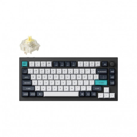 KEYBOARD WRL Q1 MAX RGB/CARBON BLACK Q1M-M4 KEYCHRON Q1M-M4 (4895248863328)
