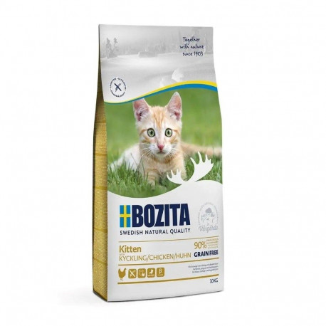 BOZITA Kitten Grain Free Chicken – dry kitten food – 10 kg