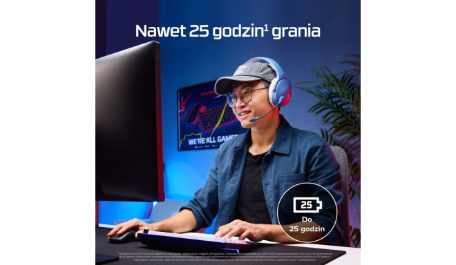 HyperX mängukõrvaklapid Cloud Jet juhtmevabad