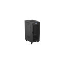 Lanberg serverikapp FF01-6824-23BL 24U vabaltseisev, must