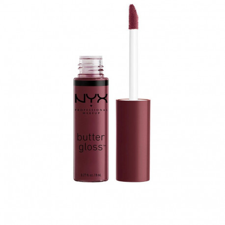 NYX PROFESSIONAL MAKE UP BUTTER GLOSS brillo de labios #devil´s food cake 8 ml